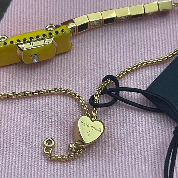 Kate Spade New York Novelty Hit The City Taxi Slider Bracelet - Picture 4 of 16